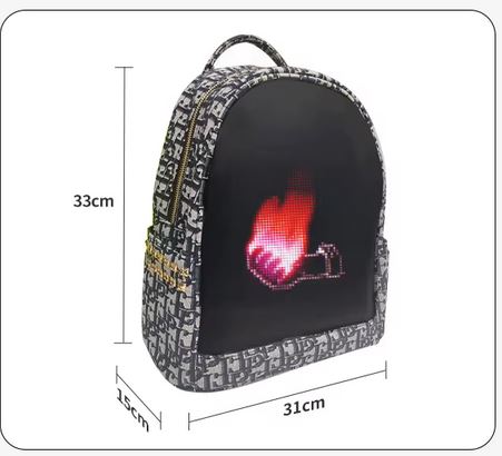 Nomandgear Fashion Line Rucksack "Black & White"