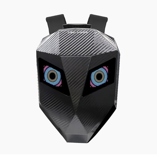 Knight LED Motorrad Rucksack Carbon