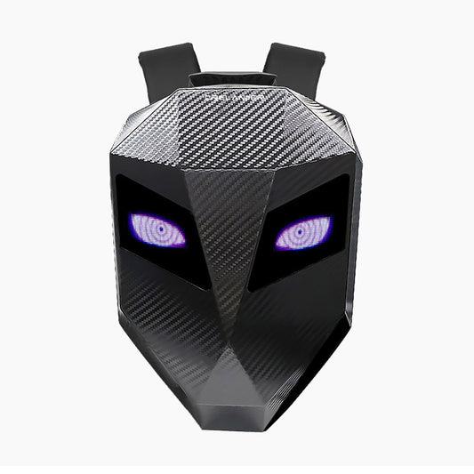 Knight LED Motorrad Rucksack Carbon